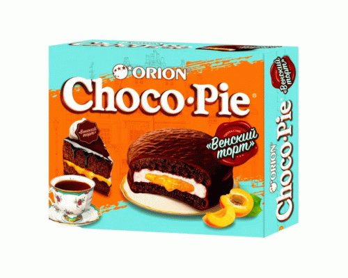 Печенье Оrion Choco Pie 12шт 30г венский торт (290 121)
