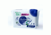 Прокладки Nice Day Basic Herbs  8шт 285мм ночные Алоэ Вера /NDE8-3/55683/ (290 762)