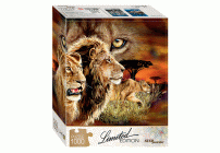 Пазлы 1000 элементов StepPuzzle Найди 10 львов (284 908)