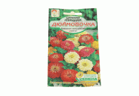 Цинния Дюймовочка смесь 0,3г (Сибирские Сортовые Семена) (286 153)