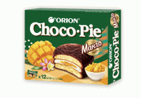 Печенье Оrion Choco Pie 12шт 30г манго (287 737)