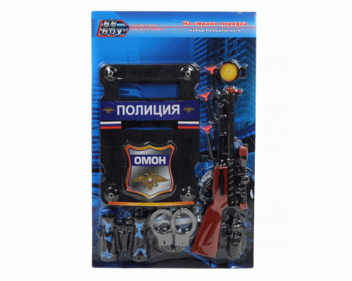 Игровой набор Полиция  9 предметов BeBoy (295 247)