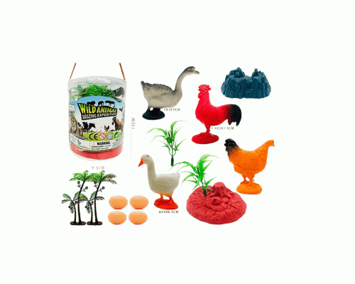 Набор игровой Животные с аксессуарами в банке (295 323)