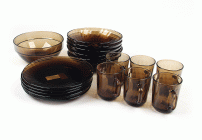 Набор столовой посуды 19 предметов Eliсa дымка (135 150)