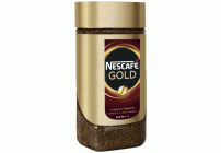Кофе Nescafe Gold 95г натуральный растворимый ст/б (287 969)