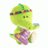 Игрушка мягкая Крокодильчик Кики с гитарой 15см (295 015)