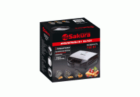 Мультигриль  750Вт 3в1 антипригарное покрытие Sakura (265 932)