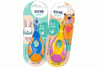 Зубная щетка детская Exxe Baby 0-2 лет  (296 669)