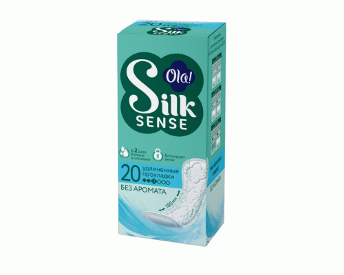 Прокладки ежедневные OLA! Silk Sense удлиненные 20шт (296 358)