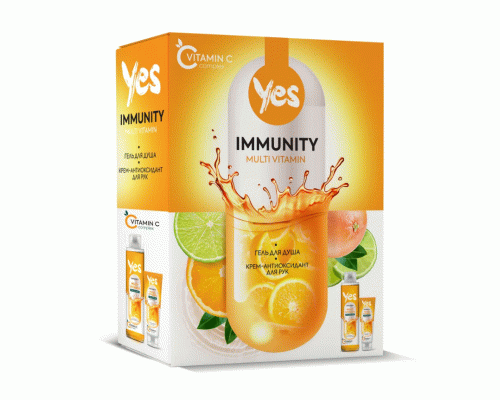 ПН жен. YES Immunity (гель для душа 250мл, крем для рук 75мл) (297 289)