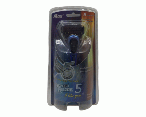 Станок для бритья Max 5 лезвий + 1 сменная кассета /K-20AA/ (296 512)