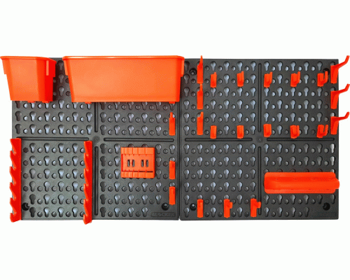 Панель для инструментов  65.2*10*32,6см с наполнением большая Blocker Expert черный/оранжевый (297 583)