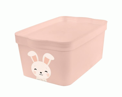Ящик для игрушек 2,3л Lalababy Cute Rabbit (297 623)