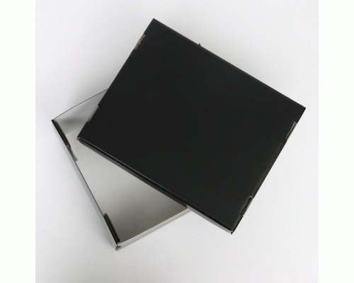Коробка подарочная 31,2х25,6х16,1см черная (297 314)