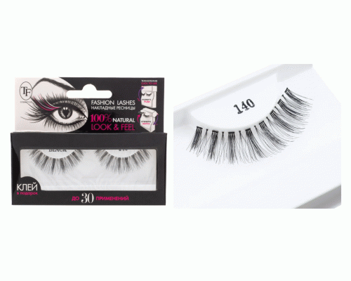 Ресницы накладные TF Fashion Lashes №140 черные (У-12) (296 826)