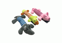 Игрушка для собак мягкая Забавные животные с пищалкой /A338/ (295 522)