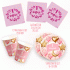 Набор одноразовой посуды С днём рождения. 1 годик розовый (297 226)