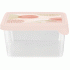Контейнер для продуктов 0,45л Plast Team Pastel квадратный  (297 636)