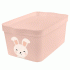 Ящик для игрушек 7,5л Lalababy Cute Rabbit (297 624)
