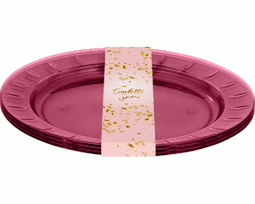 Набор тарелок  4шт Sugar&Spice Confetti коктейльная вишня (298 761)