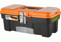 Ящик для инструментов 16 Blocker Expert с металлическим замком черный-оранжевый (298 825)