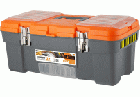 Ящик для инструментов 22 Blocker Expert с металлическим замком серо-свинцовый/оранжевый (298 828)