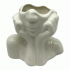 Ваза интерьерная керамика 13,6*12,3см Голова девушки (298 068)