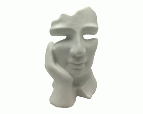 Статуэтка Лицо 15,5*23см керамика (299 099)