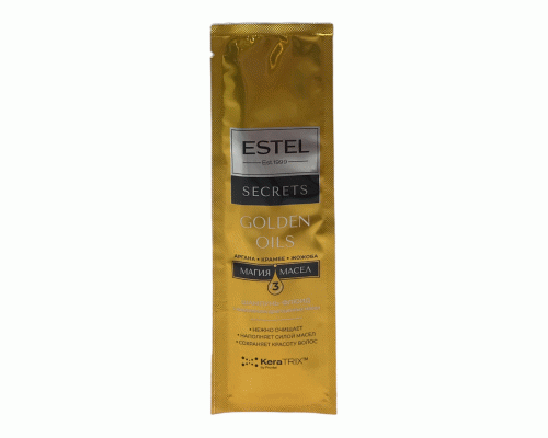 ESTEL SECRETS ES/O/S10 Шампунь-флюид c комплексом драгоценных масел для волос Golden Oils 10мл (298 822)