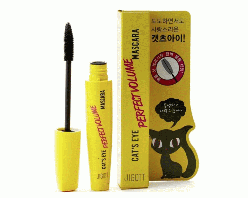 Тушь для ресниц Jigott Cats Eye Perfect Volume 12мл объем черная (297 948)