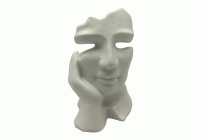 Статуэтка Лицо 15,5*23см керамика (299 099)