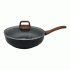 Сковорода d-26см с крышкой, антипригарное покрытие гранит (296 497)