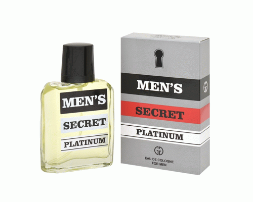 Одеколон  95мл Mens Secret Platinum (300 221)