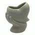 Ваза интерьерная керамика 11,6*9,5см Сердце в руке (У-6/72) (300 041)