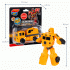Робот-трансформер Машина Городская служба Автоэкскаватор желтый Bondibon (300 185)