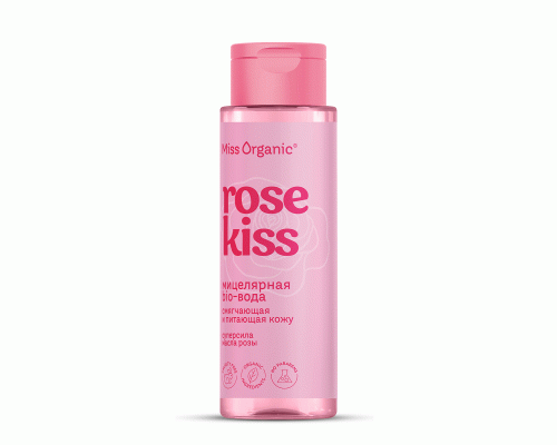 Мицеллярная био-вода Miss Organic 190мл ROSE KISS (303 029)