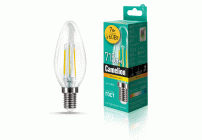 Лампа светодиодная Camelion свеча LED7-С35-FL/830/E14 7Вт 220В (302 095)