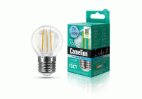 Лампа светодиодная Camelion шар LED7-G45-FL/845/E27 7Вт 220В (302 098)
