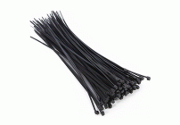 Хомут-стяжка кабельный 250*4мм нейлон  55шт черный (301 276)