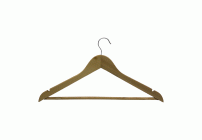 Вешалка-плечики для одежды деревянная (136 886)