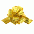 Бант упаковочный шар №3,2 полоса, золото (300 761)