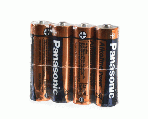 Батарейки алкалиновые АА LR6 Panasonic Power /4/48 (300 652)