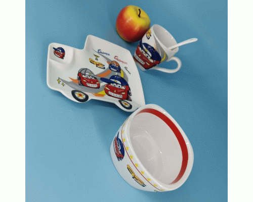 Набор детской посуды 4 предмета керамика (301 920)