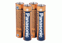 Батарейки алкалиновые ААА LR03 Panasonic Power шринк /4/48/240/ (300 653)