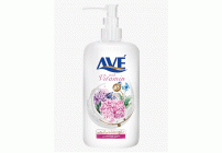 Жидкое крем-мыло AVE  450мл Цветы и молоко с витамином B5 (300 773)
