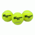 Набор мячей для большого тенниса 3шт d-6,3см (302 696)