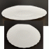 Тарелка плоская d-23см стеклокерамика Ракушка белая (У-6/36) (225 412)