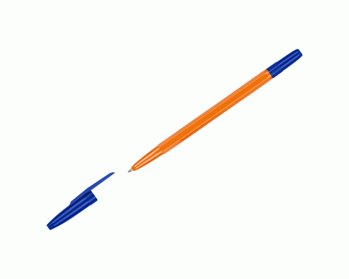 Ручка шариковая синяя 0,7мм Стамм 511 /РШ-30388/ (302 306)