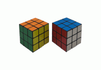 Кубик Рубика 3х3 50мм (303 257)