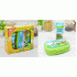 Набор детский (Ланч-бокс  980мл + стакан 400мл с крышкой) Ми-Ми-Мишки зеленый (302 668)